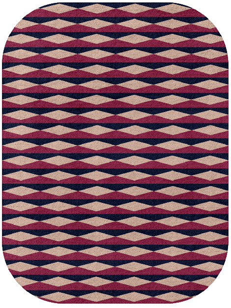 Shallot Geometric Oblong Hand Tufted Pure Wool Custom Rug by Rug Artisan