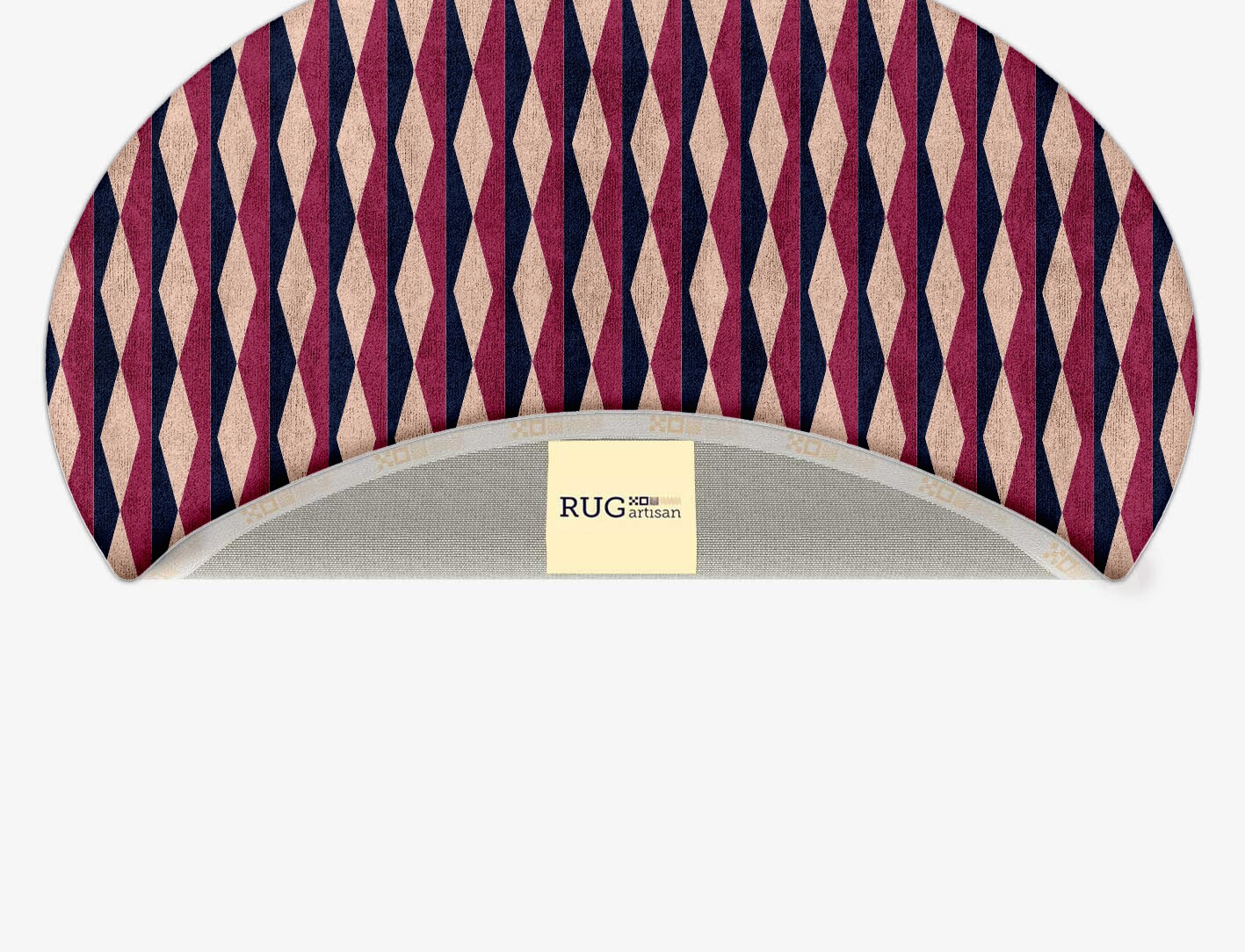 Shallot Geometric Oval Hand Tufted Bamboo Silk Custom Rug by Rug Artisan