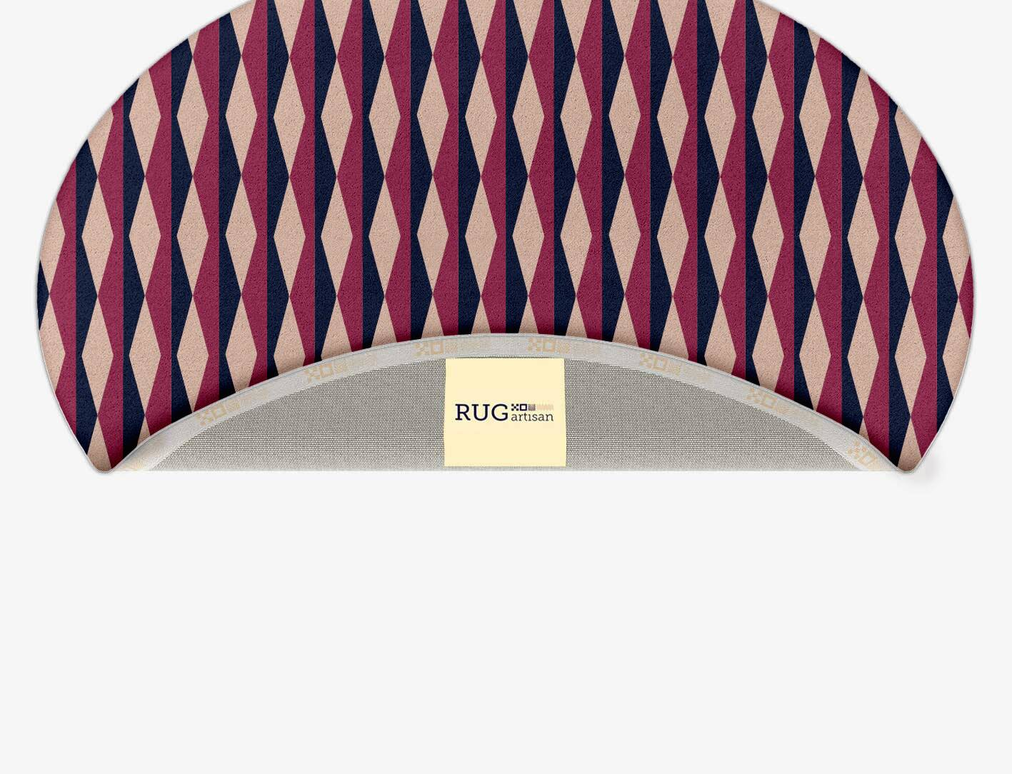 Shallot Geometric Oval Hand Tufted Pure Wool Custom Rug by Rug Artisan