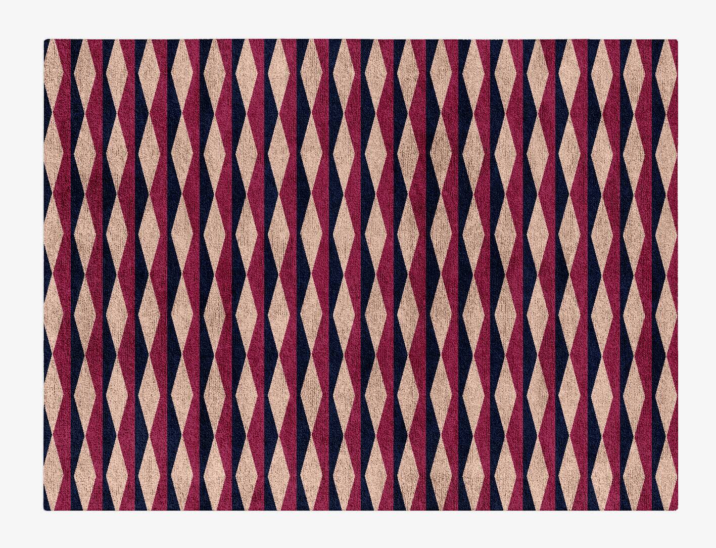 Shallot Geometric Rectangle Hand Tufted Bamboo Silk Custom Rug by Rug Artisan