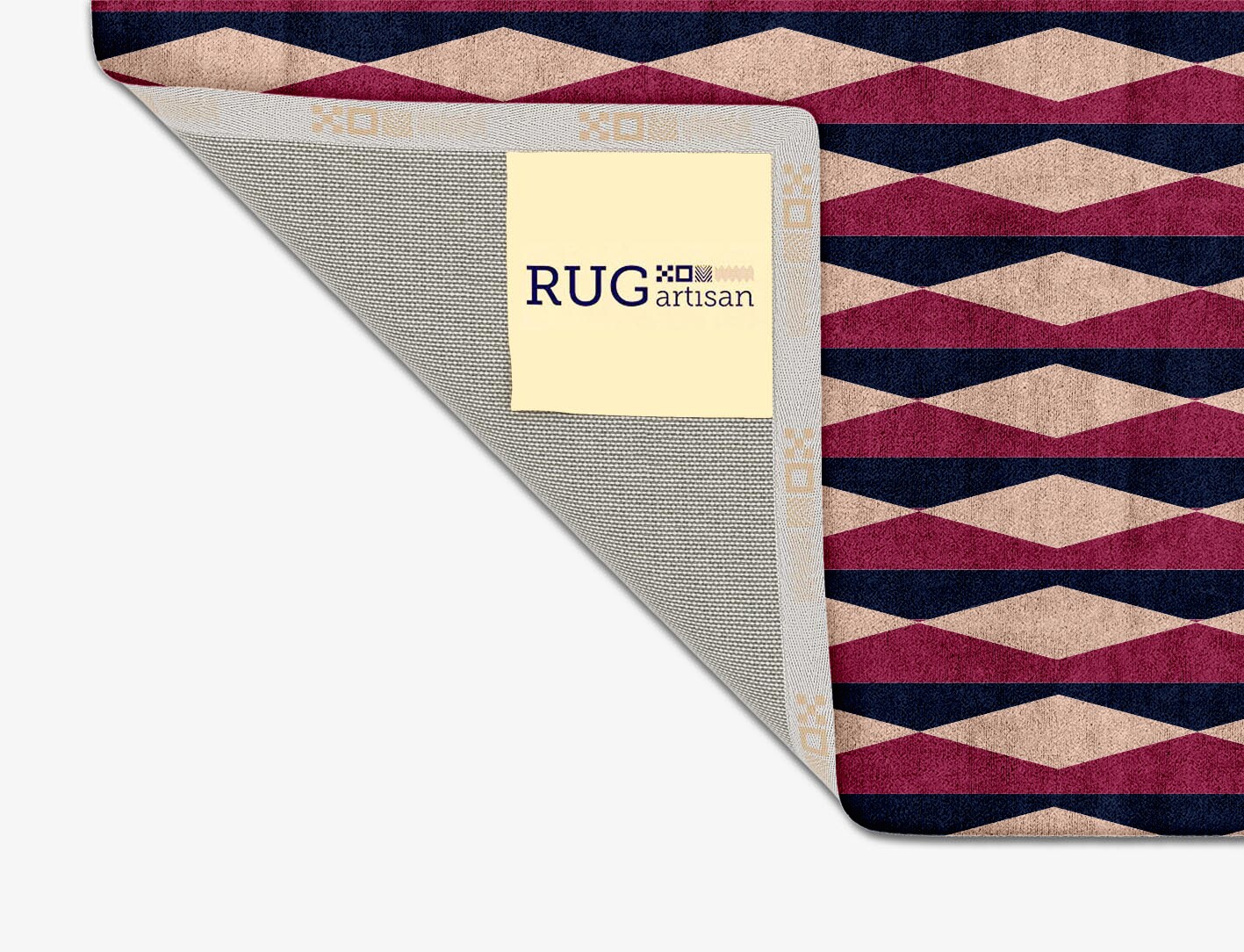 Shallot Geometric Square Hand Tufted Bamboo Silk Custom Rug by Rug Artisan