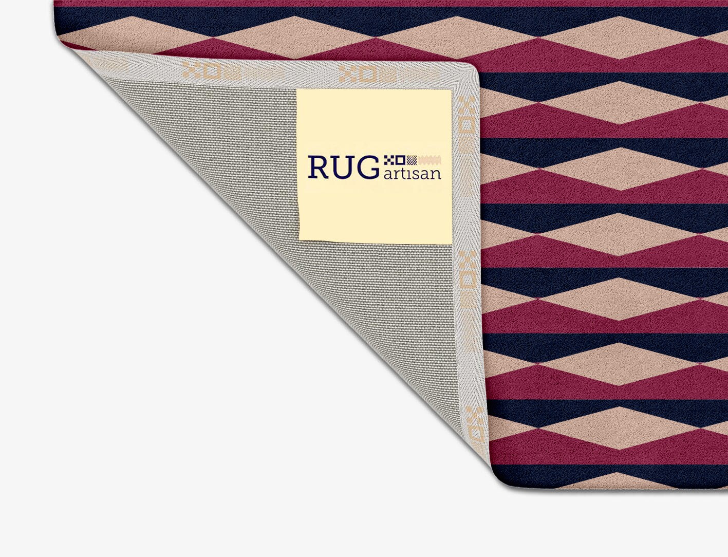 Shallot Geometric Square Hand Tufted Pure Wool Custom Rug by Rug Artisan