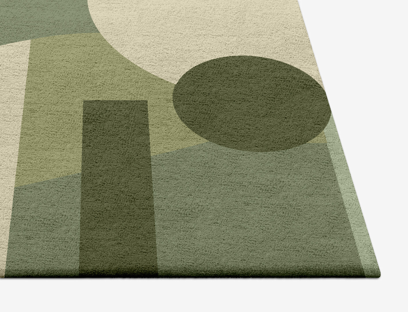 Shapify Geometric Square Hand Tufted Pure Wool Custom Rug by Rug Artisan