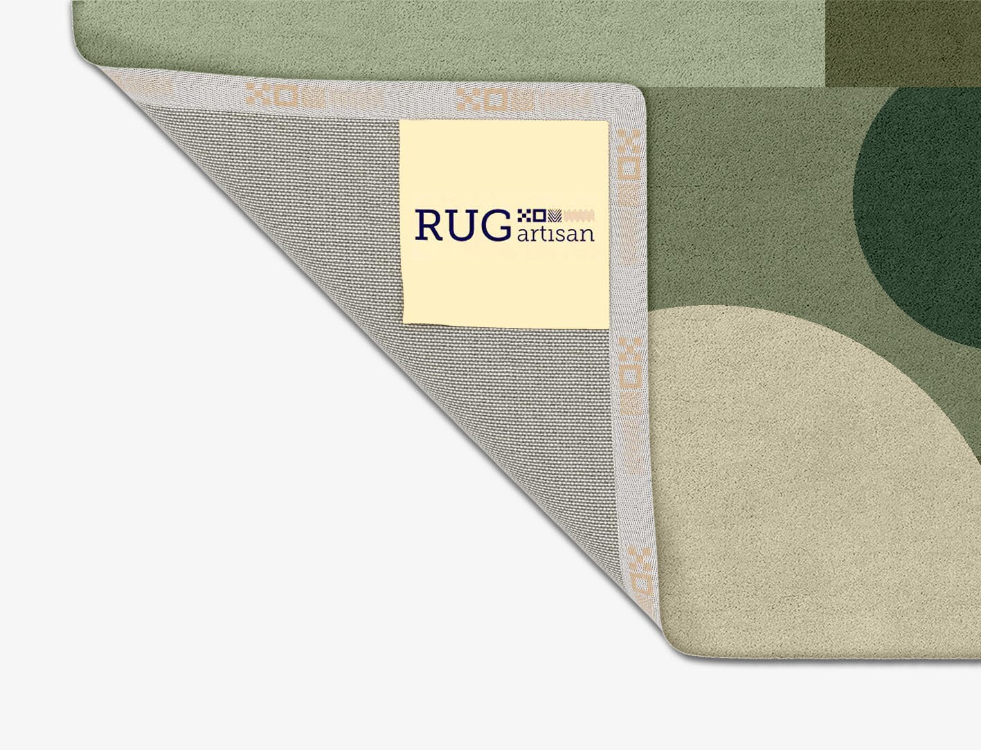 Shapify Geometric Square Hand Tufted Pure Wool Custom Rug by Rug Artisan