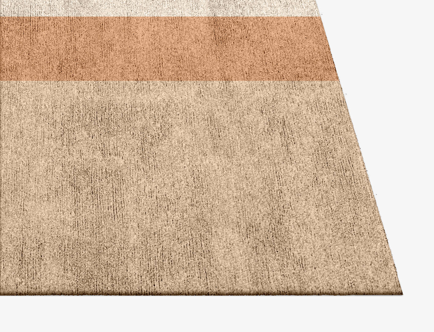 Shashin  Square Hand Knotted Bamboo Silk Custom Rug by Rug Artisan