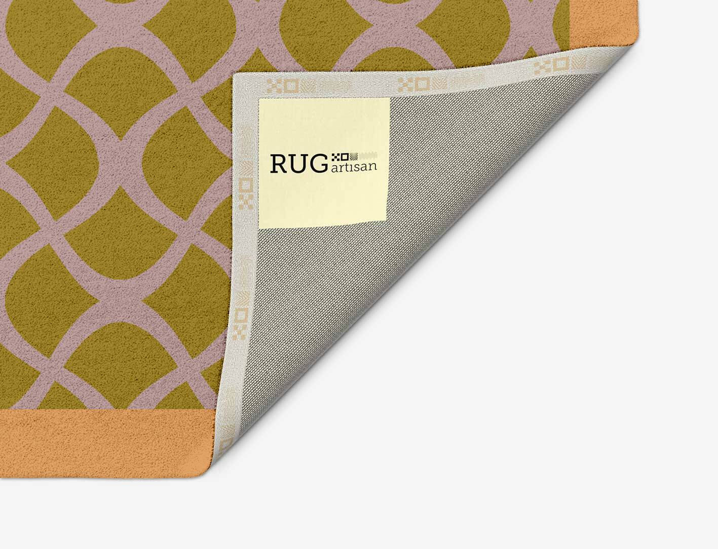 Shell Geometric Arch Hand Tufted Pure Wool Custom Rug by Rug Artisan