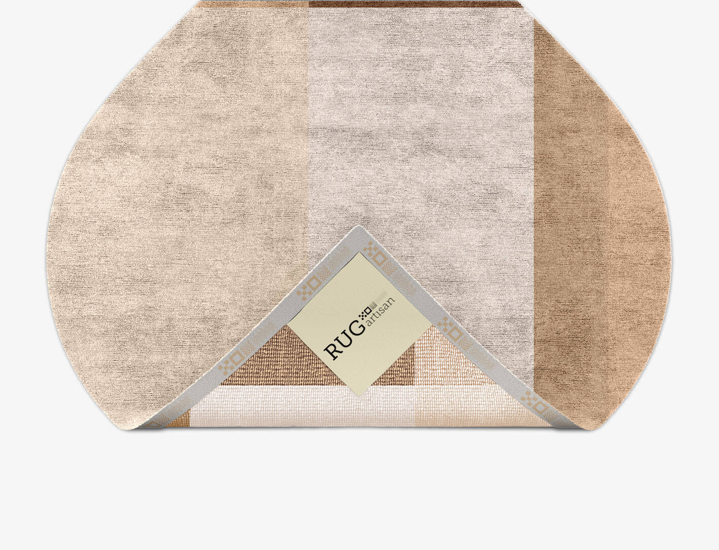 Sheva  Ogee Hand Knotted Bamboo Silk Custom Rug by Rug Artisan