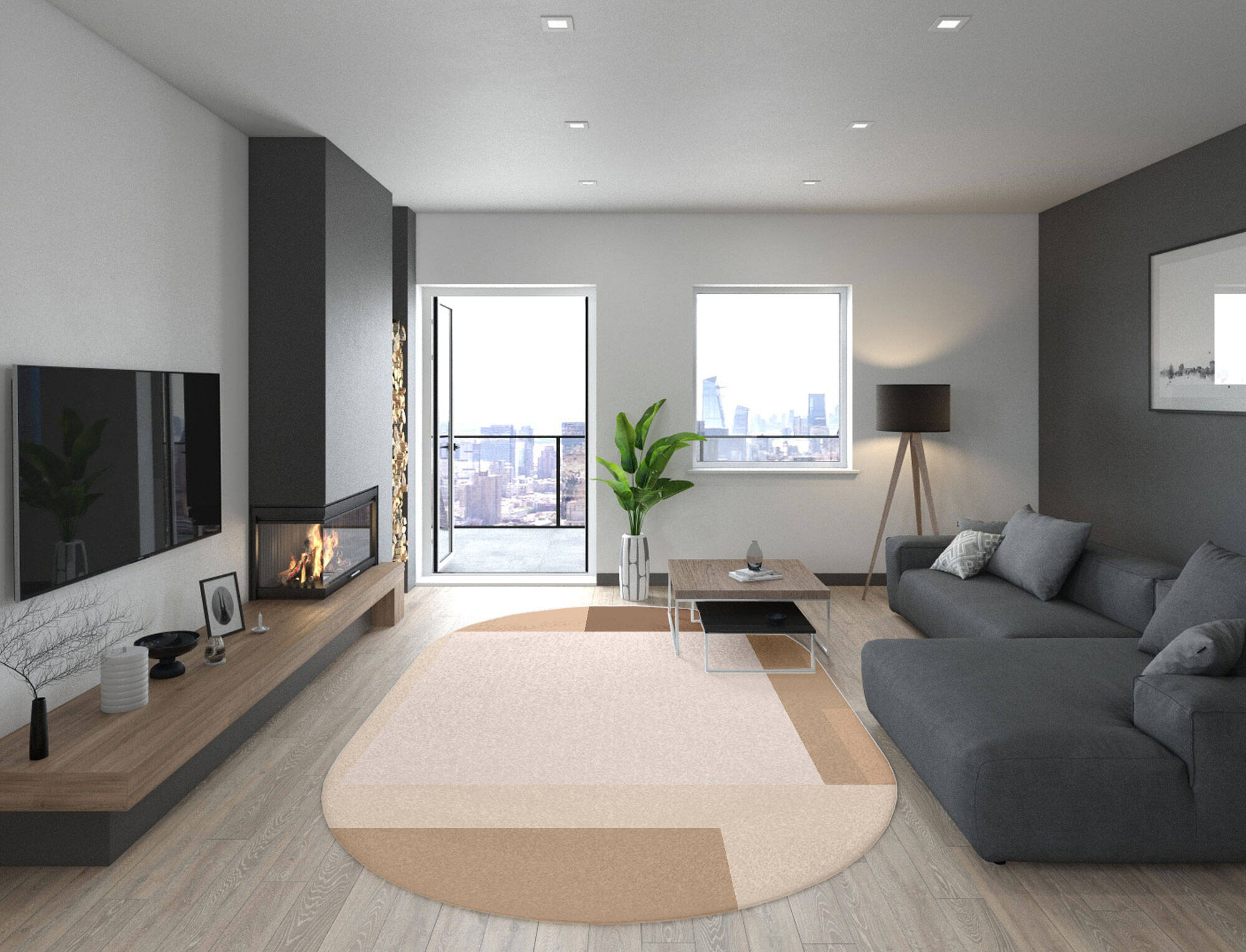 Sheva  Capsule Hand Tufted Pure Wool Custom Rug by Rug Artisan