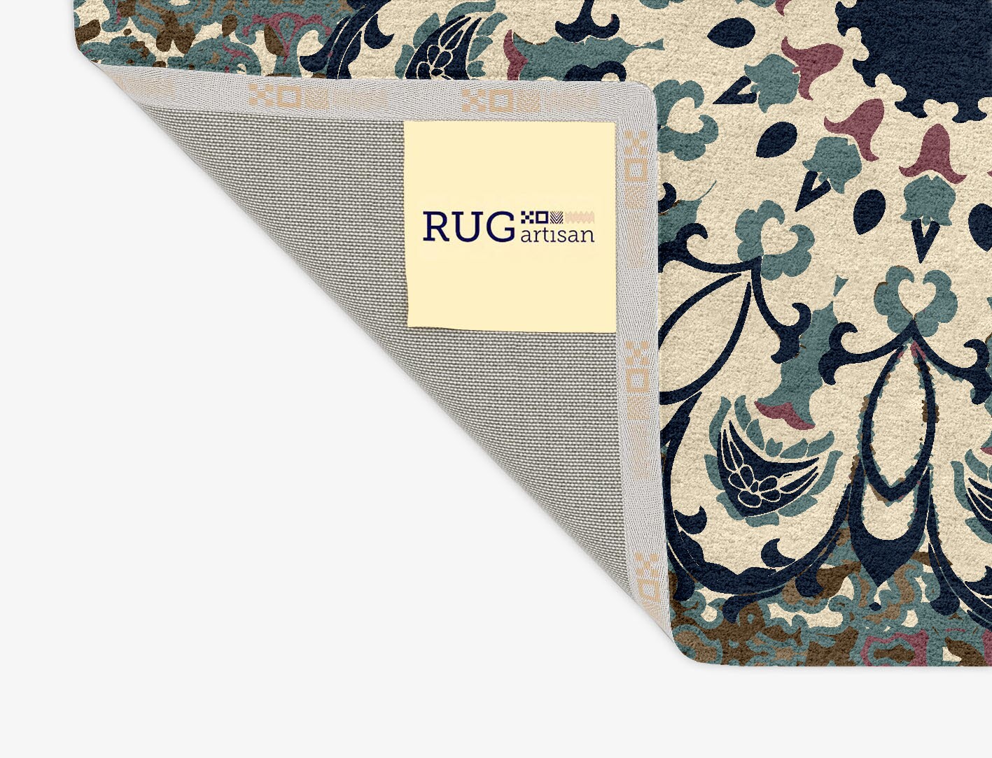 Sheyda Persian Bagh Rectangle Hand Tufted Pure Wool Custom Rug by Rug Artisan