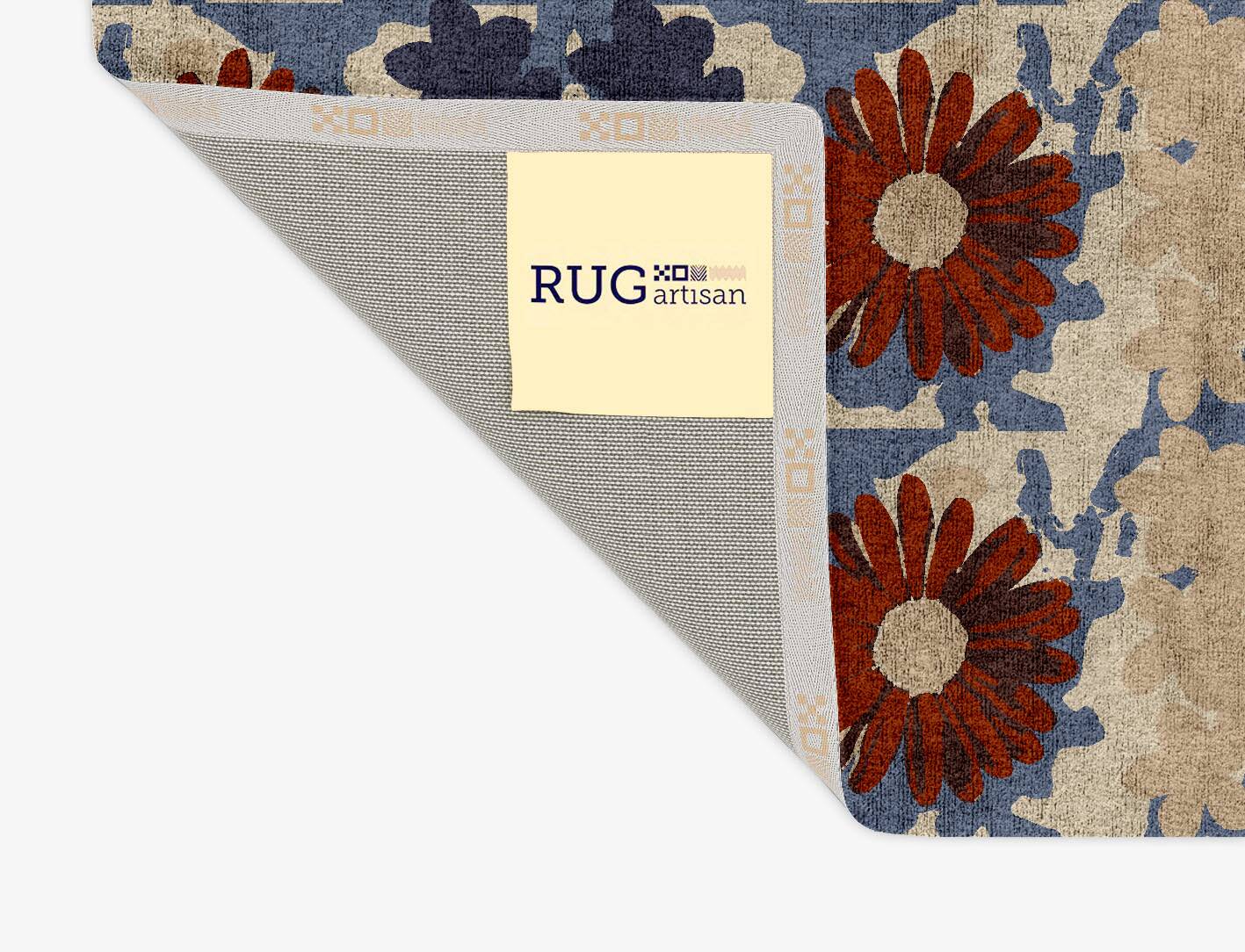 Shrubbery Floral Rectangle Hand Tufted Bamboo Silk Custom Rug by Rug Artisan