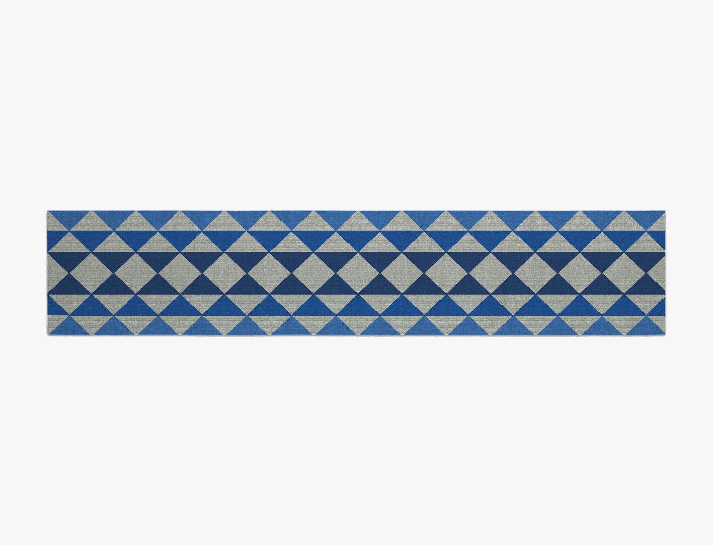 Sierra Geometric Runner Flatweave New Zealand Wool Custom Rug by Rug Artisan