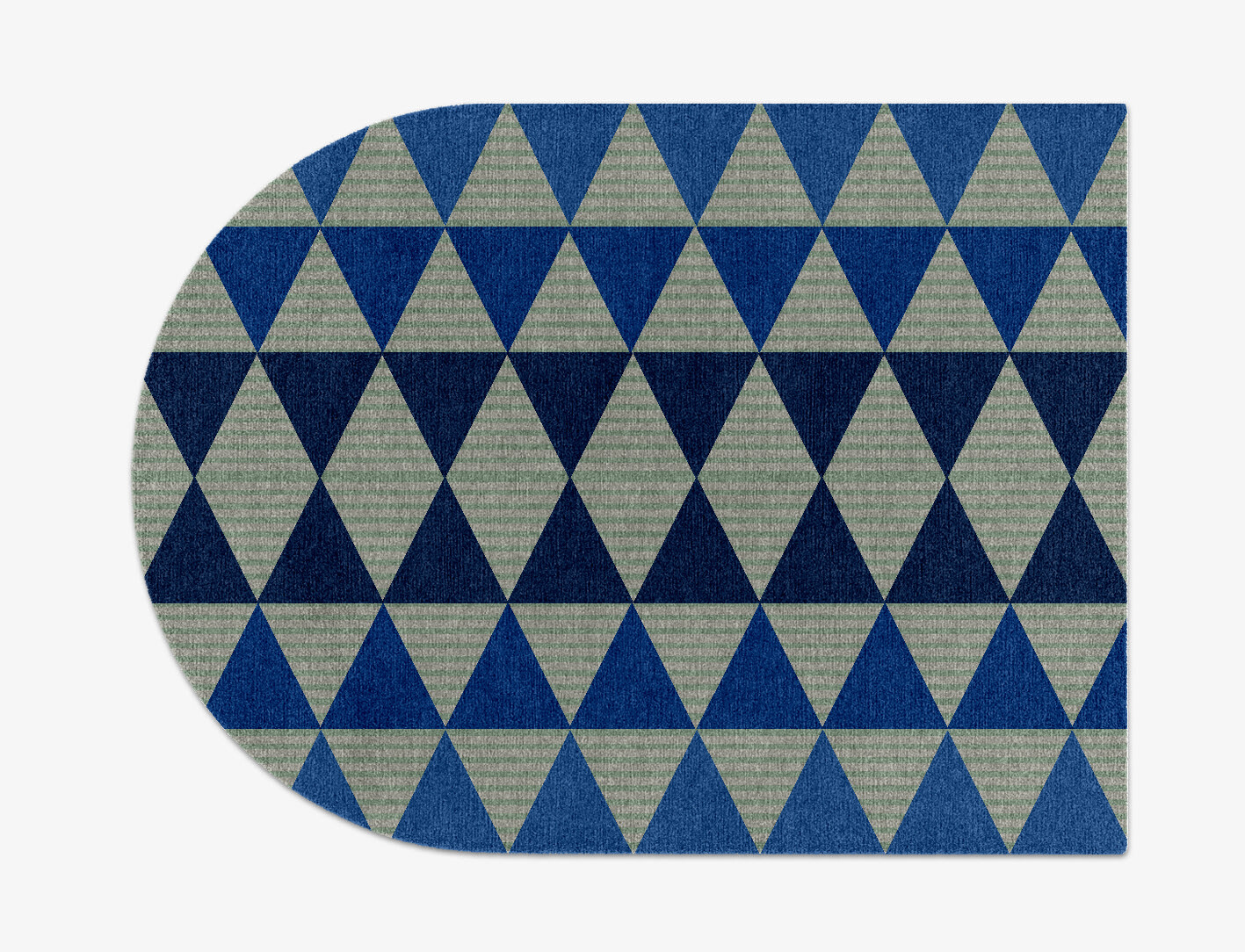 Sierra Geometric Arch Hand Knotted Tibetan Wool Custom Rug by Rug Artisan