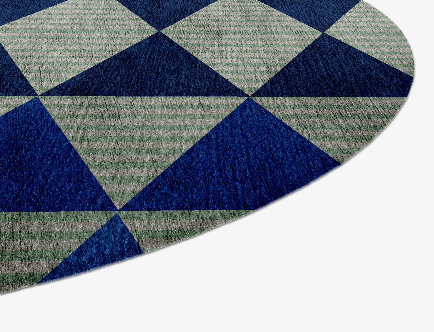 Sierra Geometric Capsule Hand Knotted Bamboo Silk Custom Rug by Rug Artisan