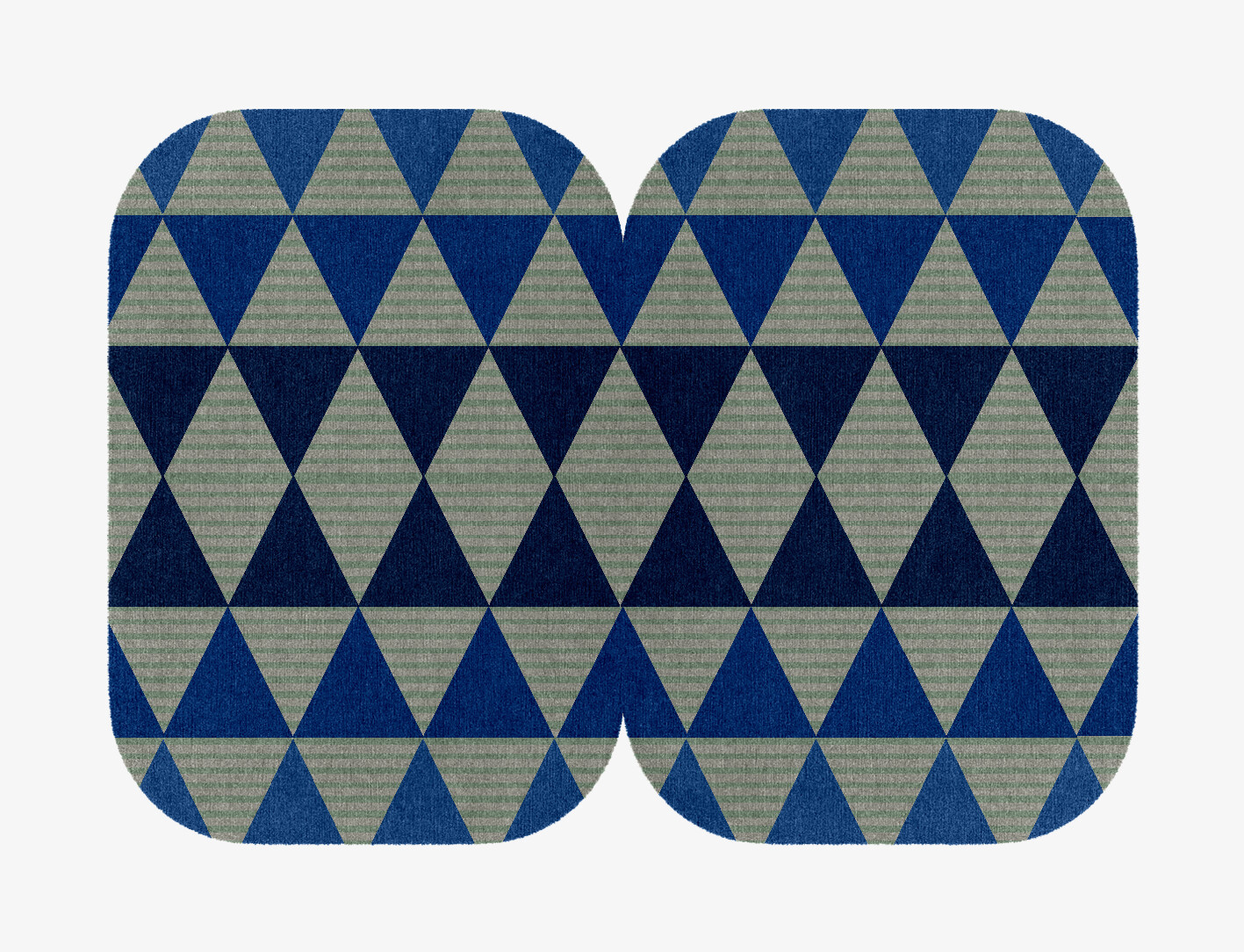 Sierra Geometric Eight Hand Knotted Tibetan Wool Custom Rug by Rug Artisan