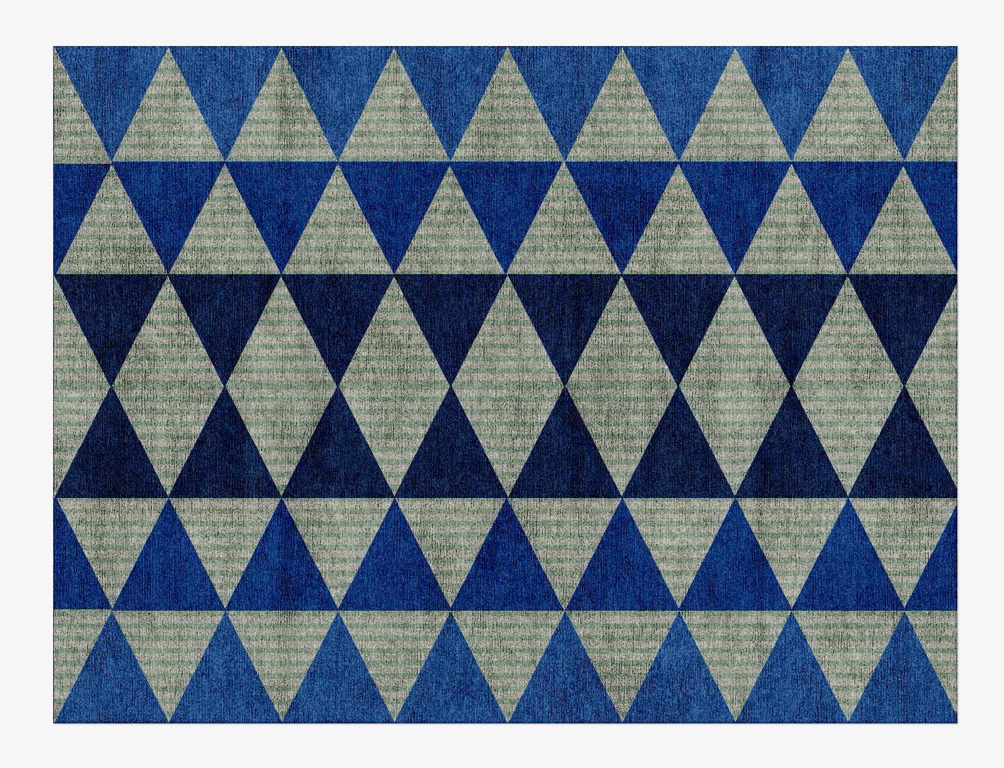 Sierra Geometric Rectangle Hand Knotted Bamboo Silk Custom Rug by Rug Artisan