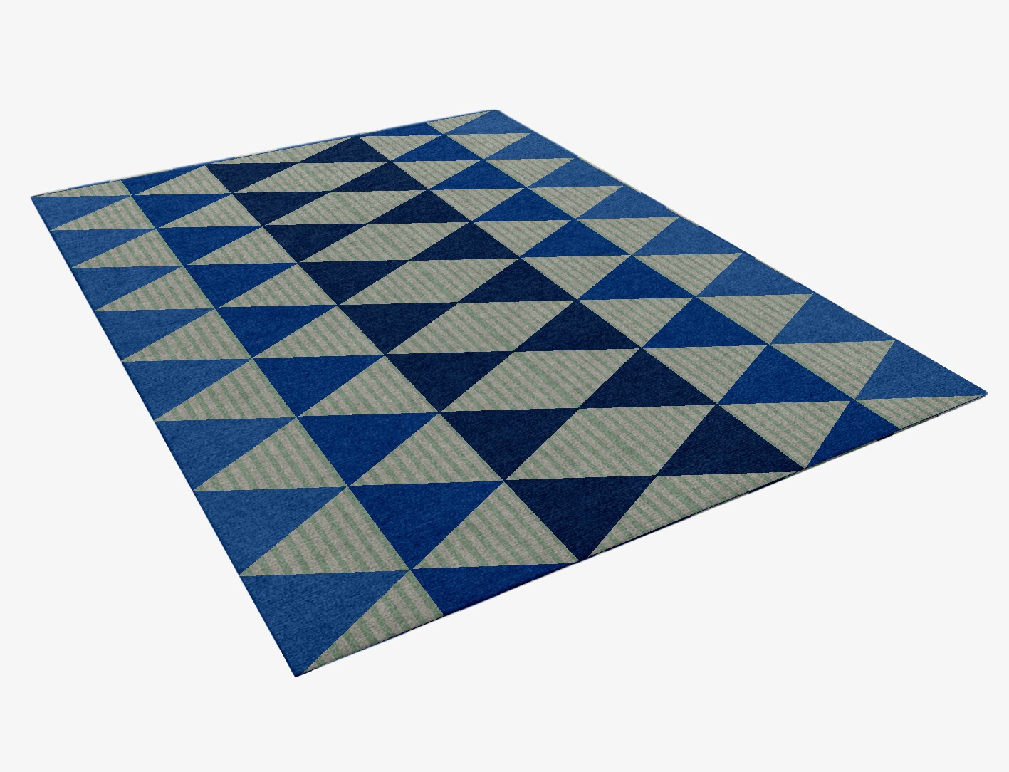 Sierra Geometric Rectangle Hand Knotted Tibetan Wool Custom Rug by Rug Artisan