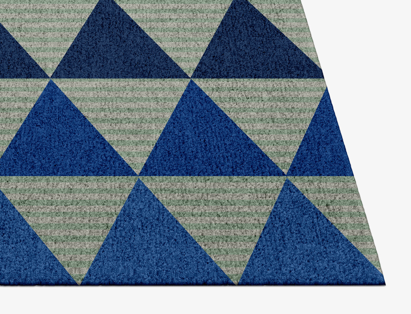 Sierra Geometric Rectangle Hand Knotted Tibetan Wool Custom Rug by Rug Artisan