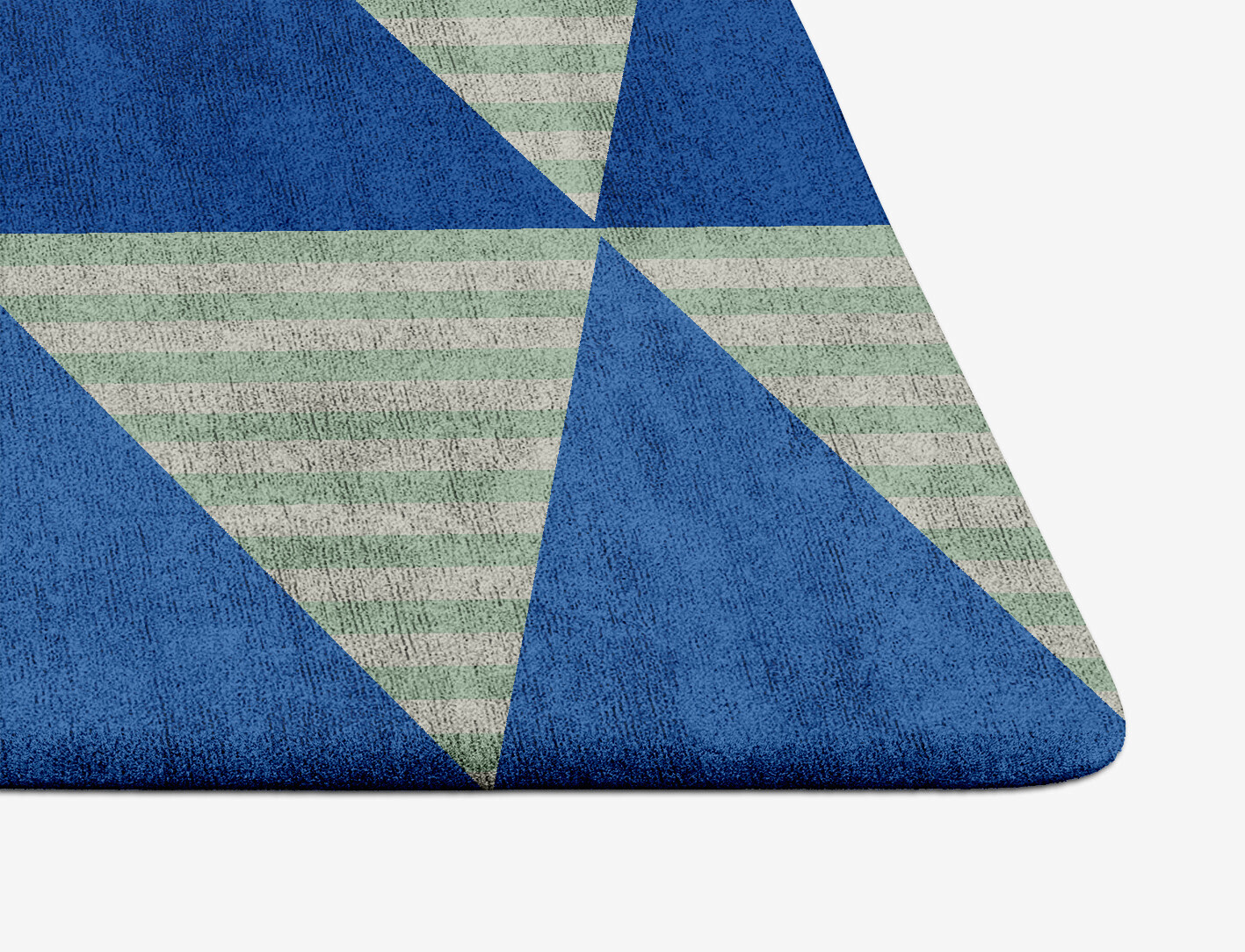 Sierra Geometric Arch Hand Tufted Bamboo Silk Custom Rug by Rug Artisan