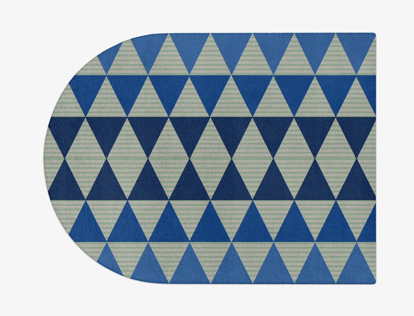 Sierra Geometric Arch Hand Tufted Pure Wool Custom Rug by Rug Artisan