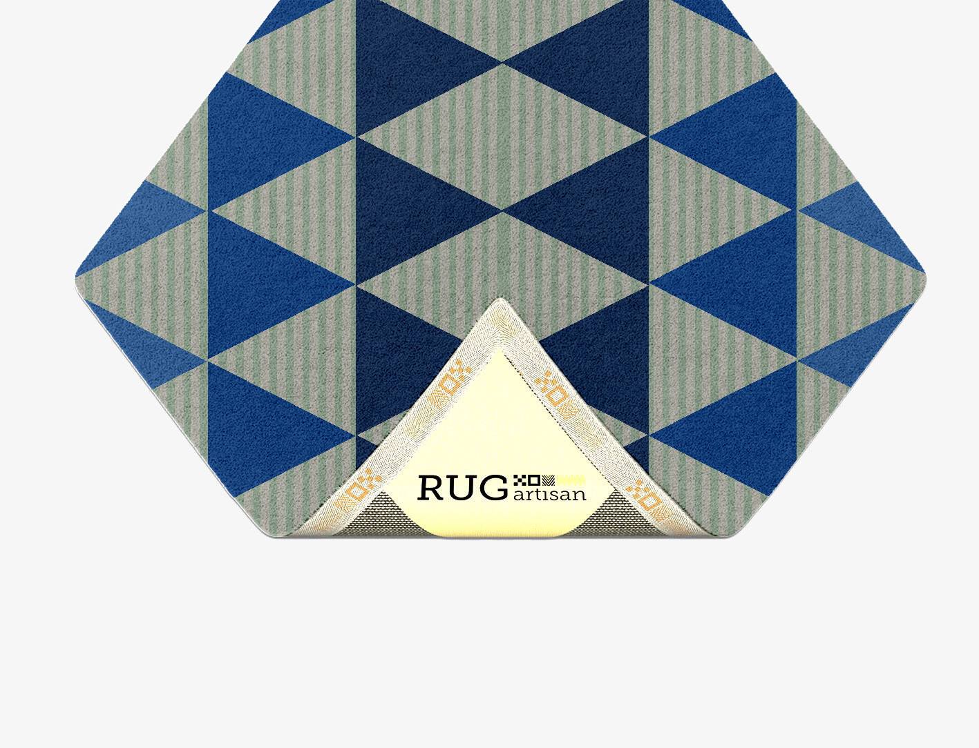 Sierra Geometric Diamond Hand Tufted Pure Wool Custom Rug by Rug Artisan