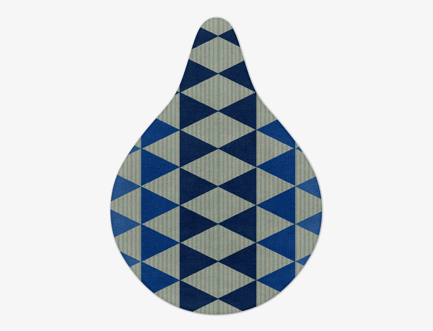 Sierra Geometric Drop Hand Tufted Pure Wool Custom Rug by Rug Artisan