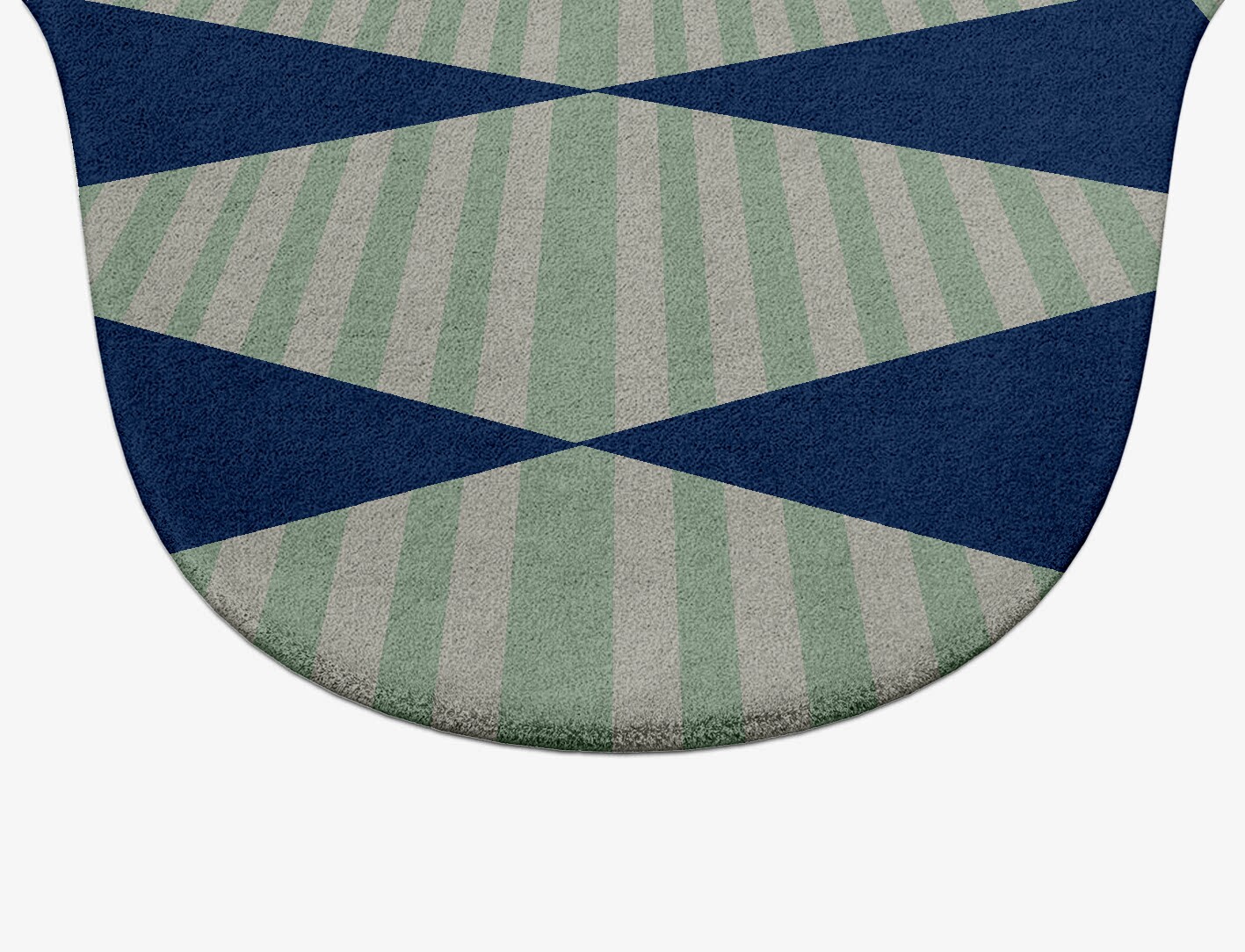 Sierra Geometric Drop Hand Tufted Pure Wool Custom Rug by Rug Artisan