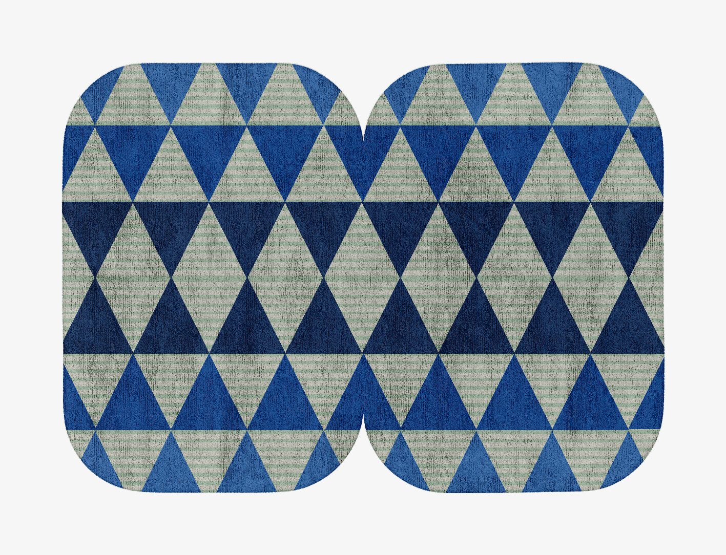 Sierra Geometric Eight Hand Tufted Bamboo Silk Custom Rug by Rug Artisan