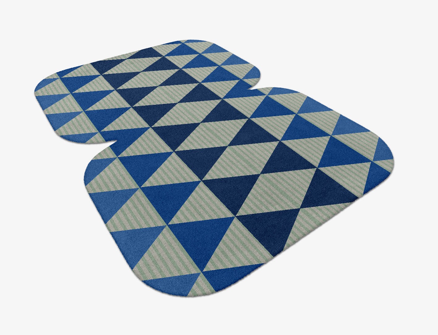 Sierra Geometric Eight Hand Tufted Pure Wool Custom Rug by Rug Artisan