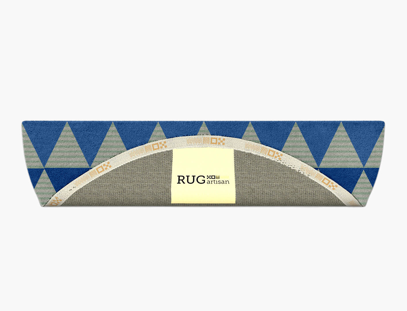 Sierra Geometric Halfmoon Hand Tufted Pure Wool Custom Rug by Rug Artisan