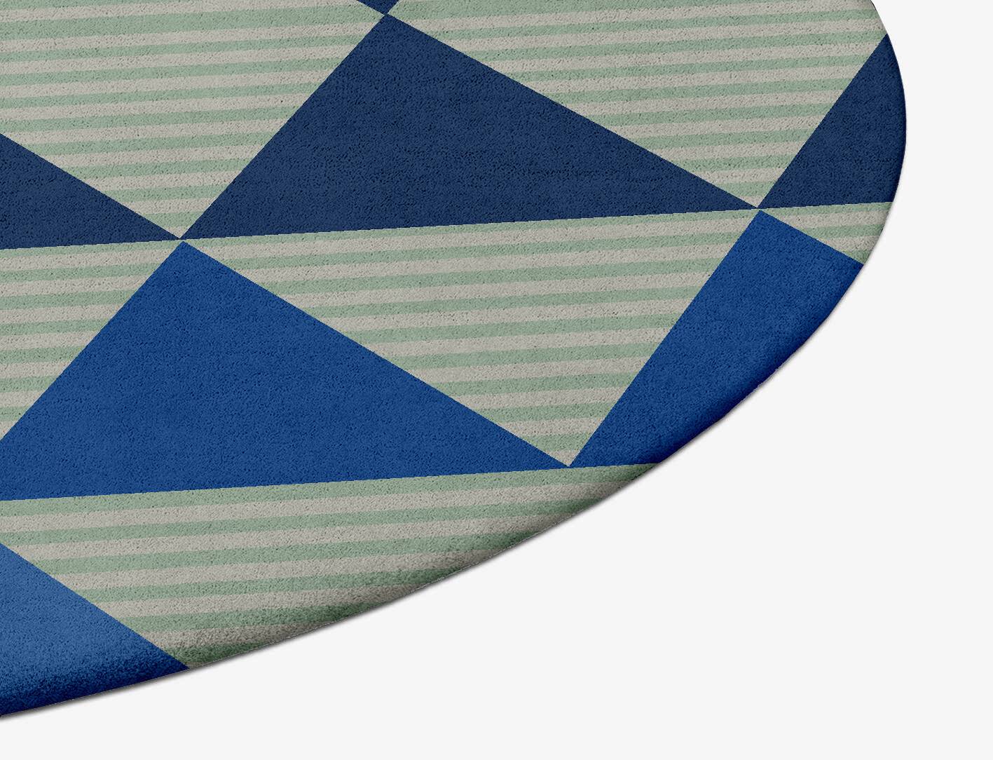 Sierra Geometric Oval Hand Tufted Pure Wool Custom Rug by Rug Artisan