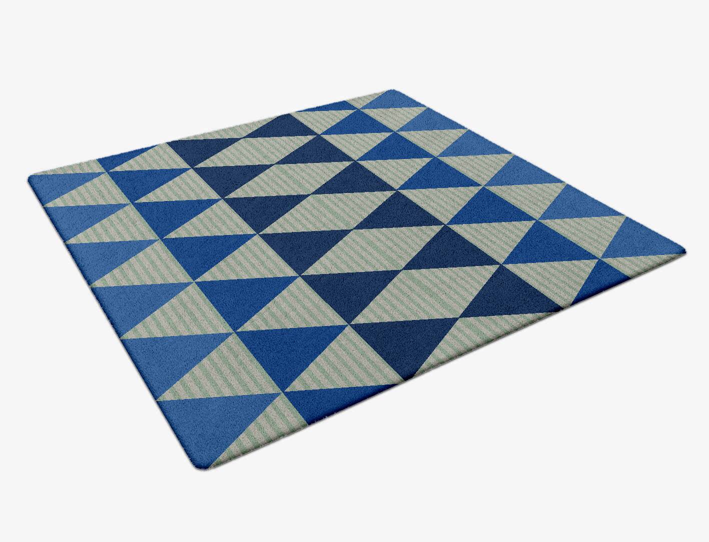 Sierra Geometric Square Hand Tufted Pure Wool Custom Rug by Rug Artisan