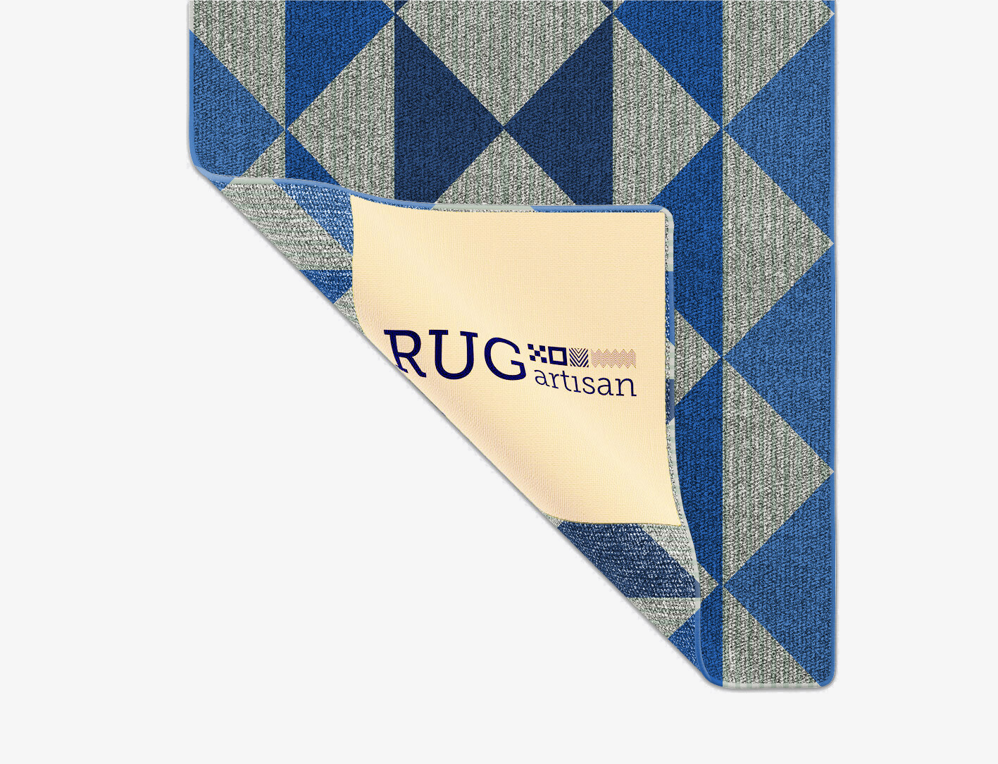 Sierra Geometric Runner Outdoor Recycled Yarn Custom Rug by Rug Artisan