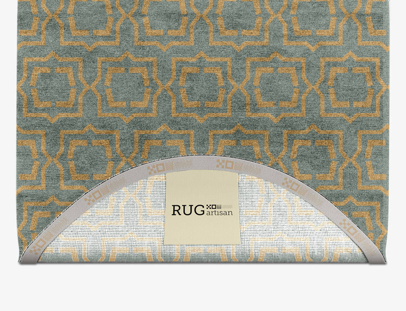 Sigma Blue Royal Capsule Hand Knotted Bamboo Silk Custom Rug by Rug Artisan