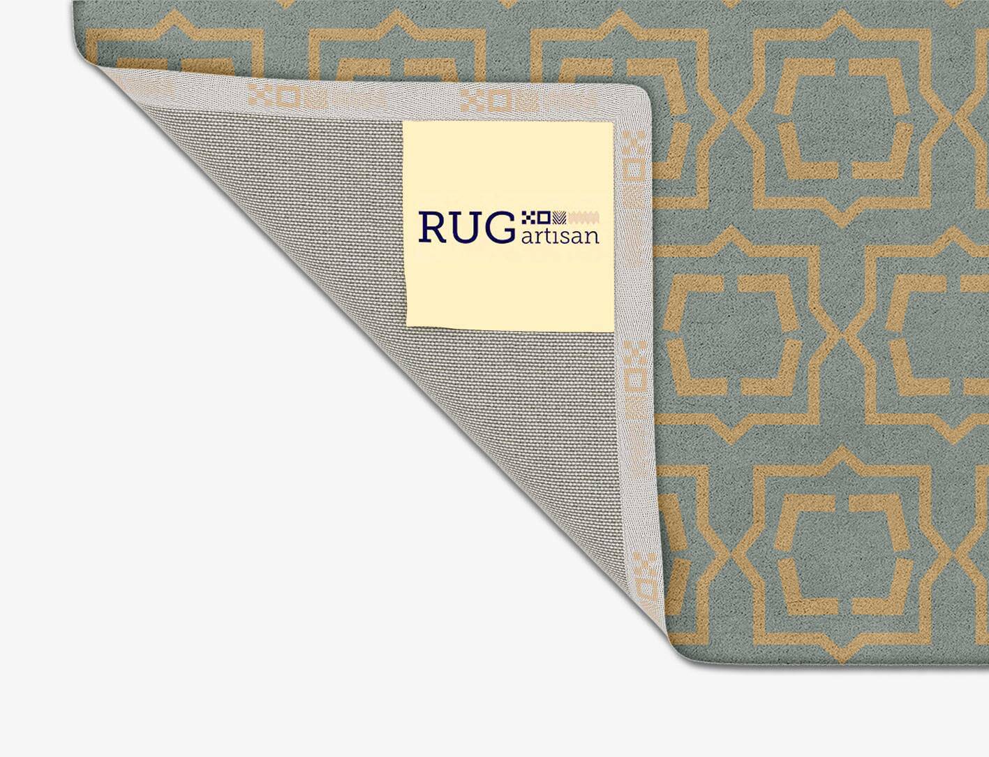Sigma Blue Royal Square Hand Tufted Pure Wool Custom Rug by Rug Artisan