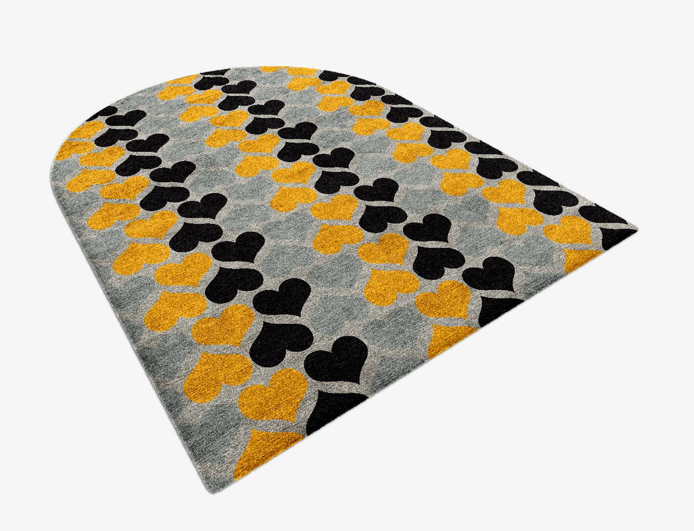 Silphium Kids Arch Hand Knotted Bamboo Silk Custom Rug by Rug Artisan