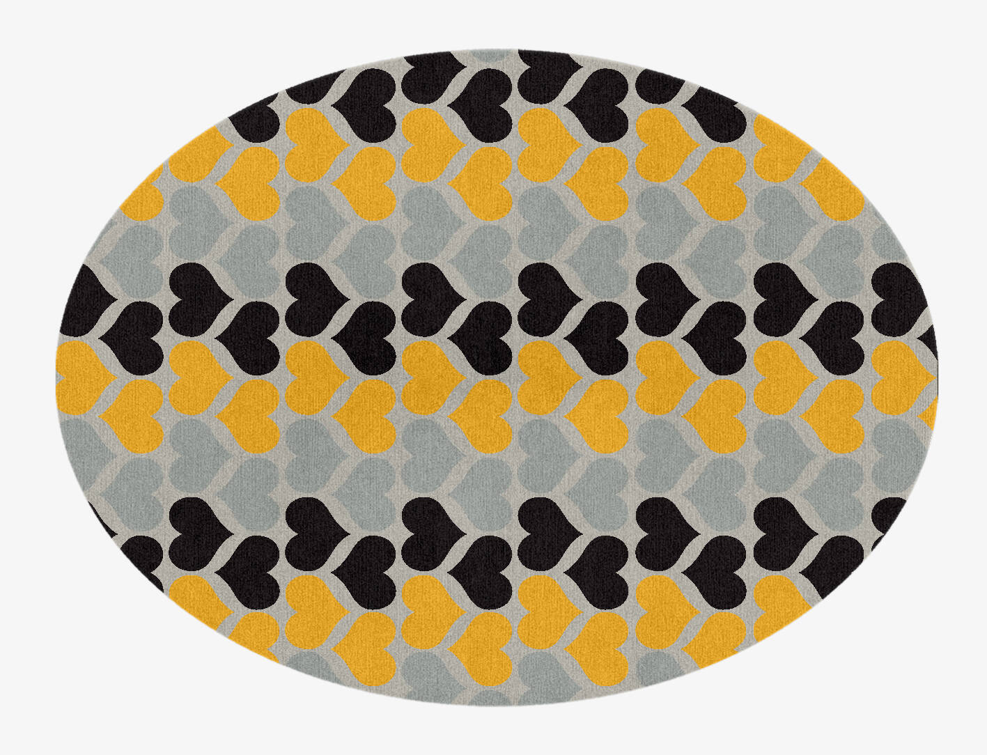 Silphium Kids Oval Hand Knotted Tibetan Wool Custom Rug by Rug Artisan