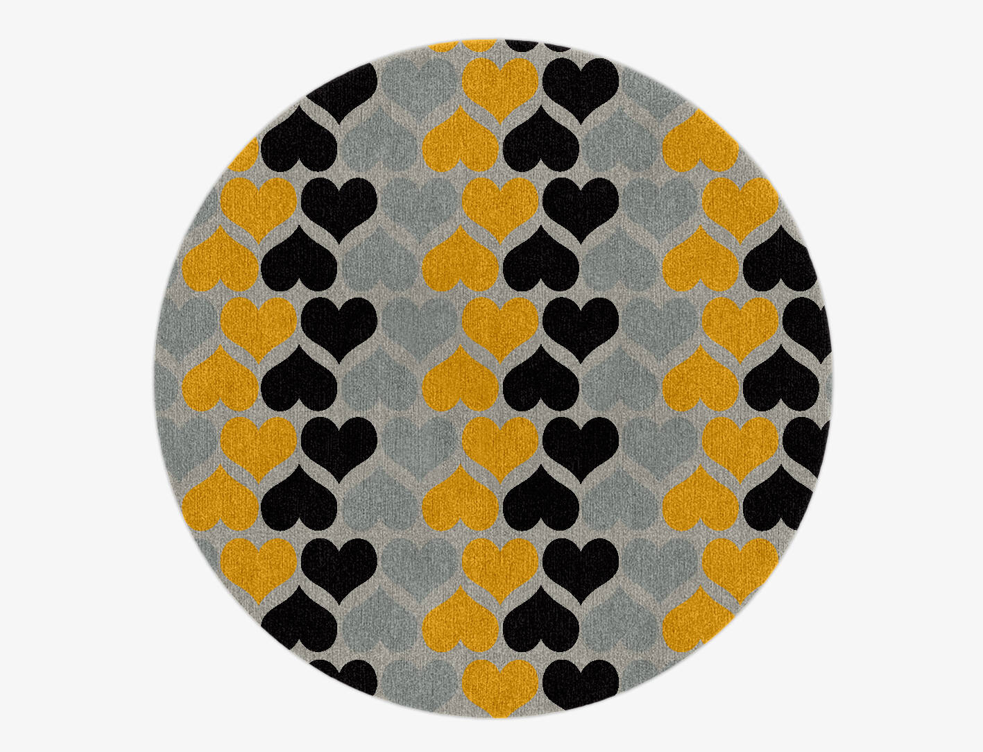 Silphium Kids Round Hand Knotted Tibetan Wool Custom Rug by Rug Artisan