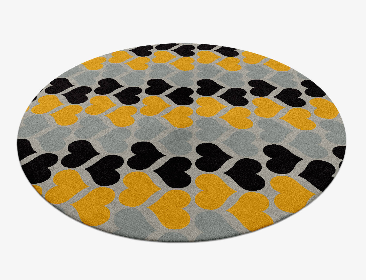 Silphium Kids Round Hand Knotted Tibetan Wool Custom Rug by Rug Artisan