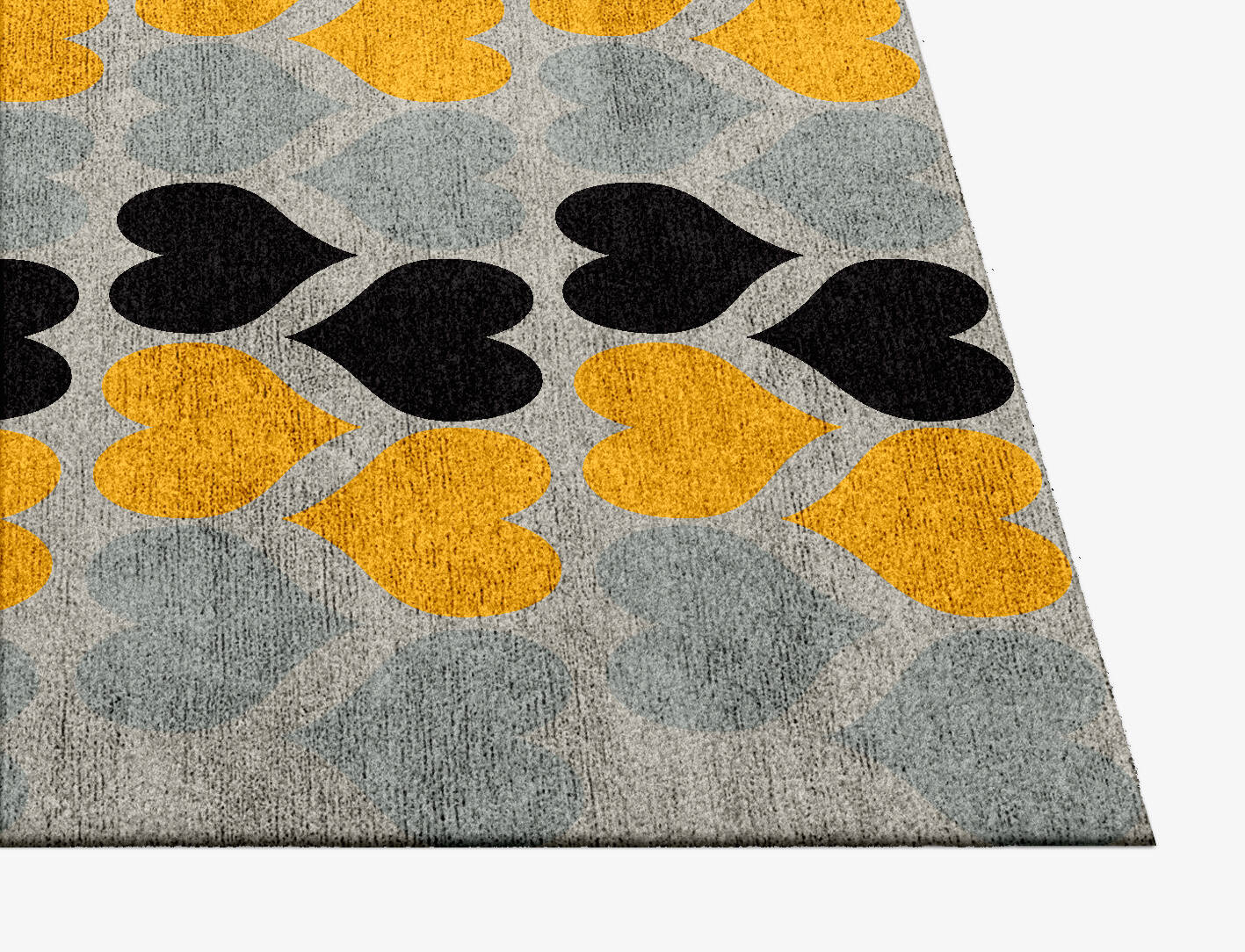 Silphium Kids Square Hand Knotted Bamboo Silk Custom Rug by Rug Artisan