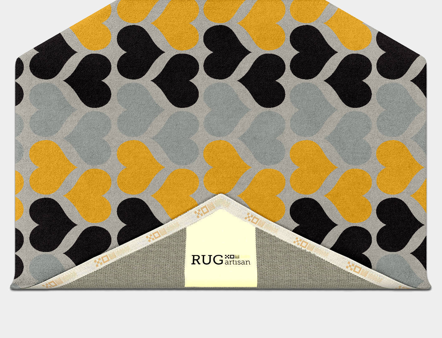 Silphium Kids Hexagon Hand Tufted Pure Wool Custom Rug by Rug Artisan