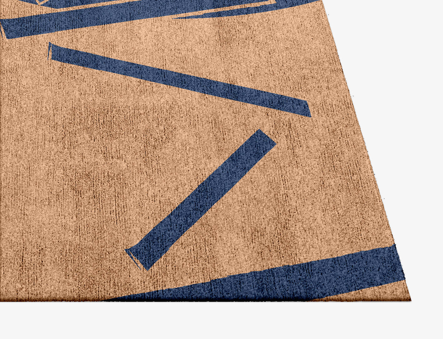 Skelf Kid Square Hand Knotted Bamboo Silk Custom Rug by Rug Artisan