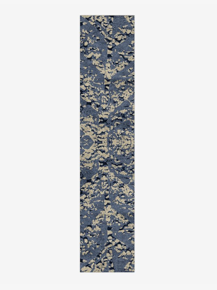 Skleros Abstract Runner Hand Knotted Bamboo Silk Custom Rug by Rug Artisan