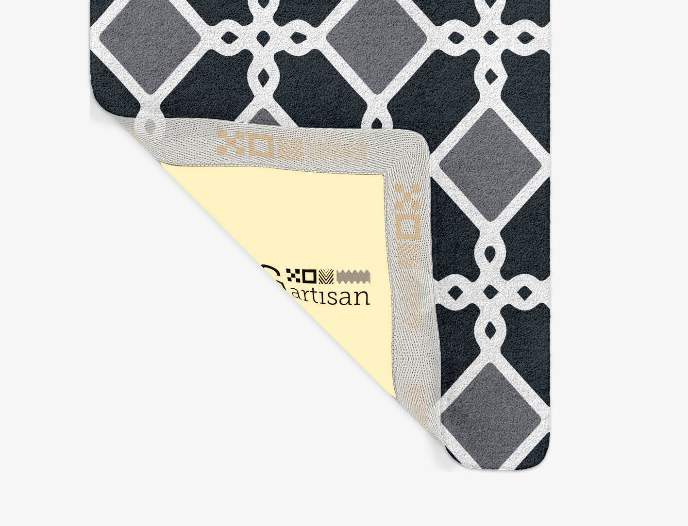 Slate Monochrome Runner Hand Tufted Pure Wool Custom Rug by Rug Artisan