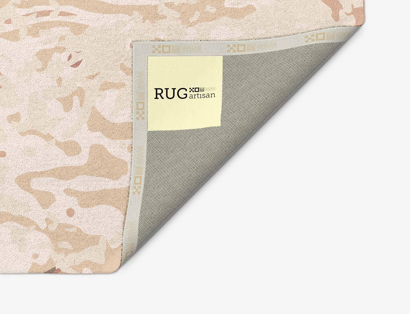 Sludge Surface Art Arch Hand Tufted Pure Wool Custom Rug by Rug Artisan