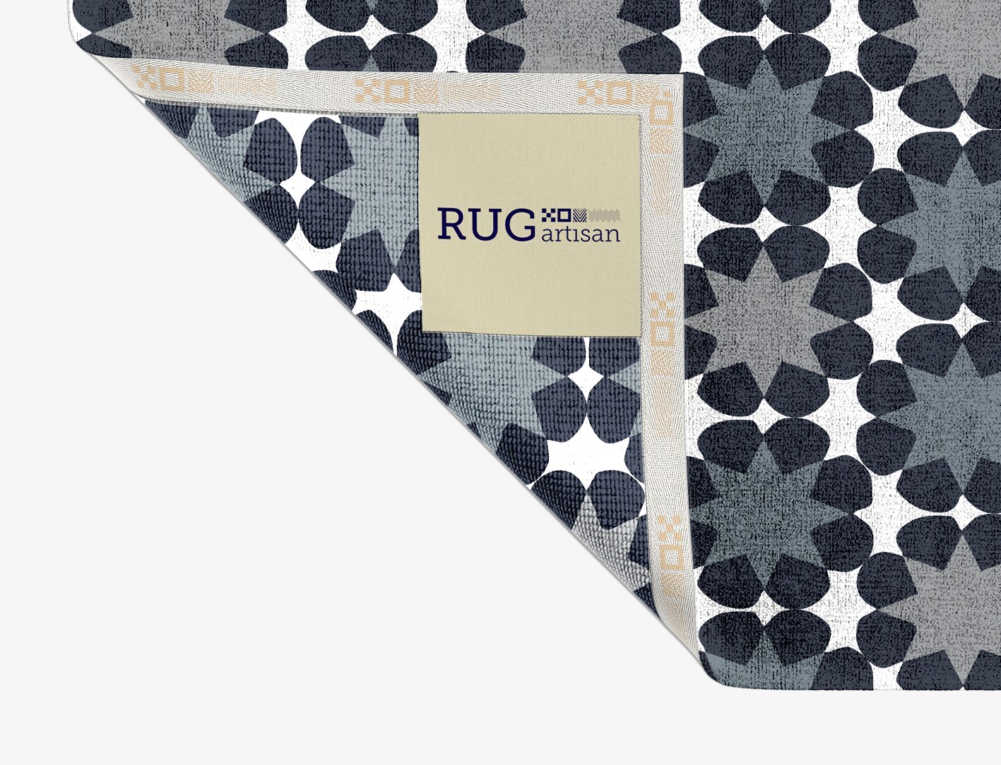 Smoke Screen Monochrome Rectangle Hand Knotted Bamboo Silk Custom Rug by Rug Artisan