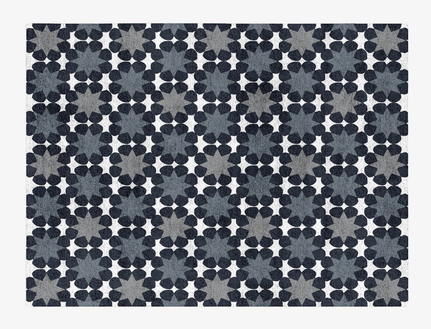 Smoke Screen Monochrome Rectangle Hand Tufted Bamboo Silk Custom Rug by Rug Artisan
