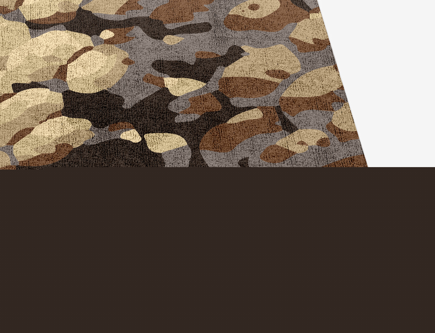 Snake Skin Surface Art Square Hand Tufted Bamboo Silk Custom Rug by Rug Artisan