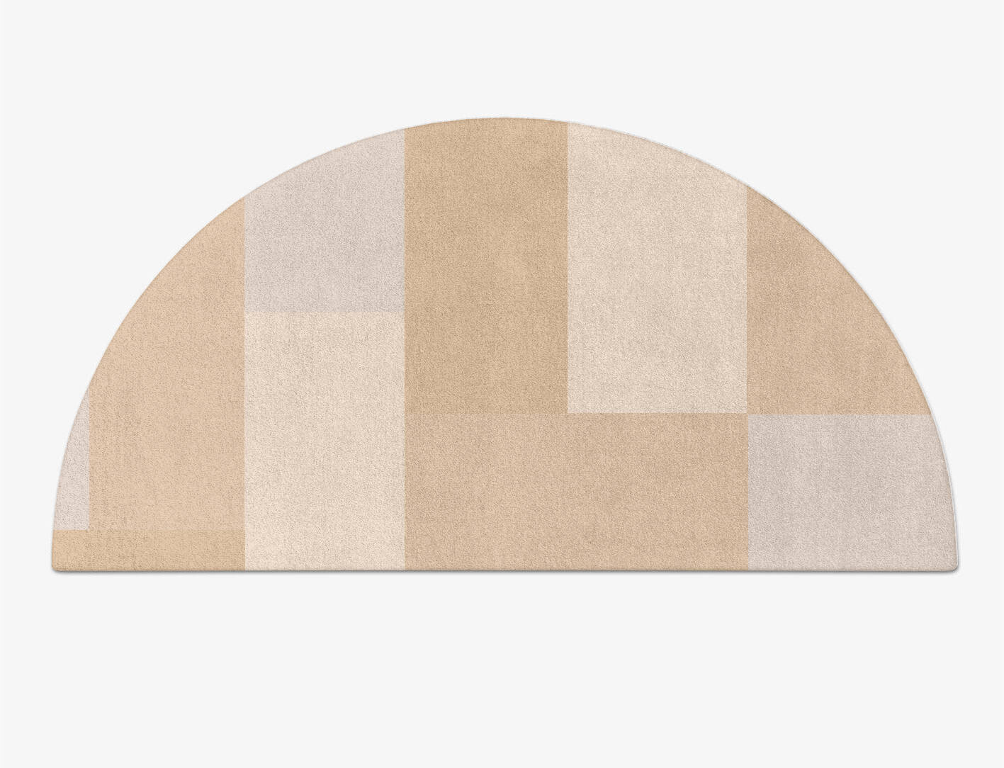 Solasta  Halfmoon Hand Tufted Pure Wool Custom Rug by Rug Artisan