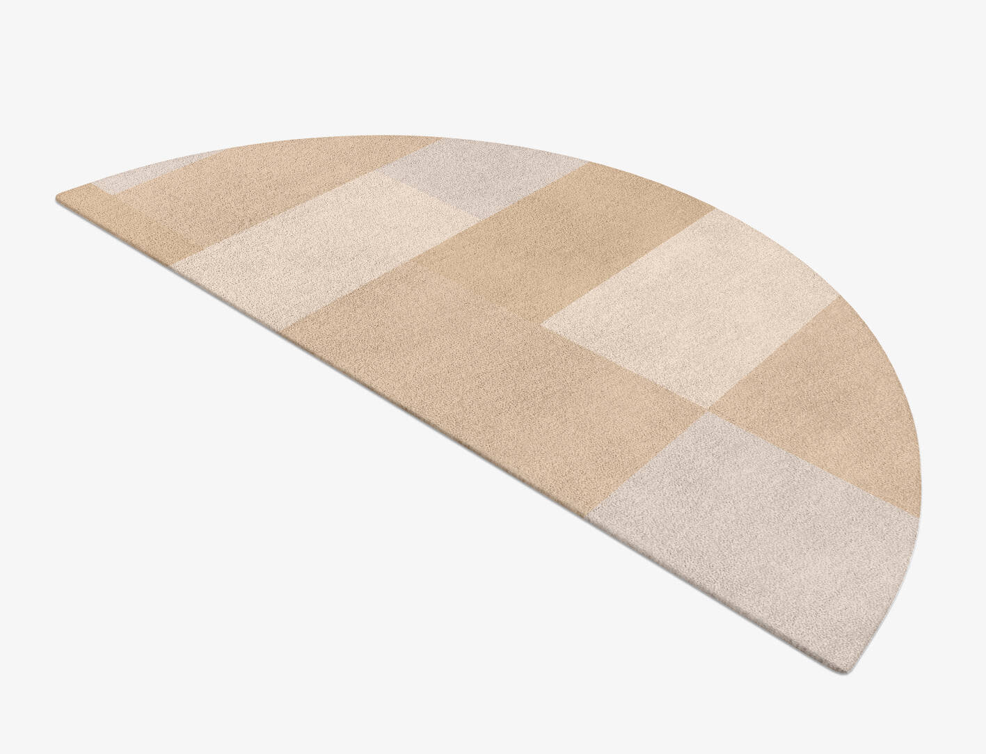 Solasta  Halfmoon Hand Tufted Pure Wool Custom Rug by Rug Artisan