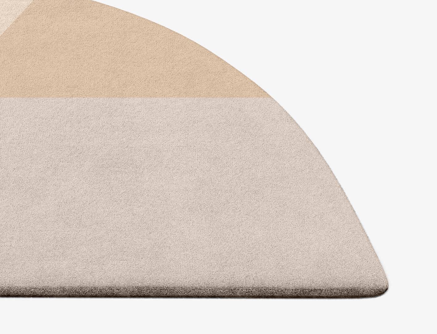 Solasta  Halfmoon Hand Tufted Pure Wool Custom Rug by Rug Artisan